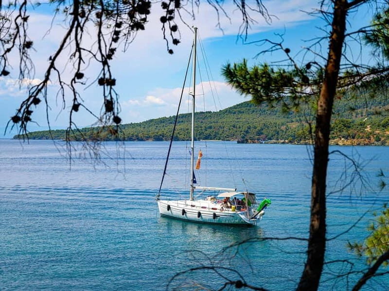 Sithonia: Day Private Sailing Cruise to Blue Lagoon - What to Expect at Each Stop
