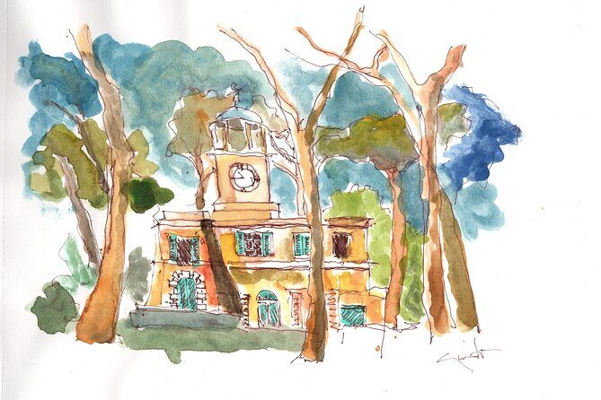 Sketching in Rome Villa Borghese Private lesson with Guido - The Traveler Experience: What Past Participants Say