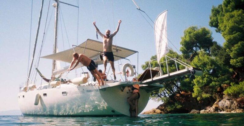 Skiathos: Day-Sailing Tour With Lunch on Board - Itinerary and Activities