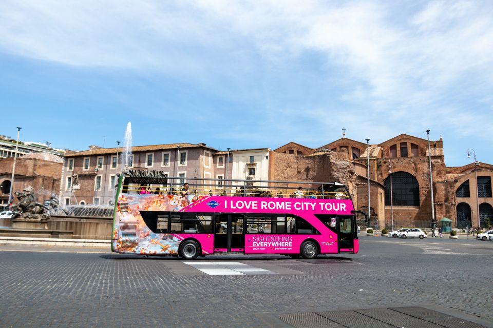 Skip-the-Line Vatican Entry & Panoramic Open Bus Tour - Getting to the Meeting Point