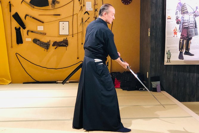 Skip the Lines Basic Ticket at SAMURAI NINJA MUSEUM TOKYO - Samurai Sword Demonstration