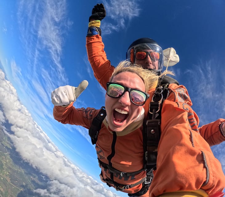 Skydive Algarve: Tandem Skydiving 10.000ft (up to 15.000ft) - Skydive Algarve: Tandem Skydiving from 10,000 to 15,000 Feet
