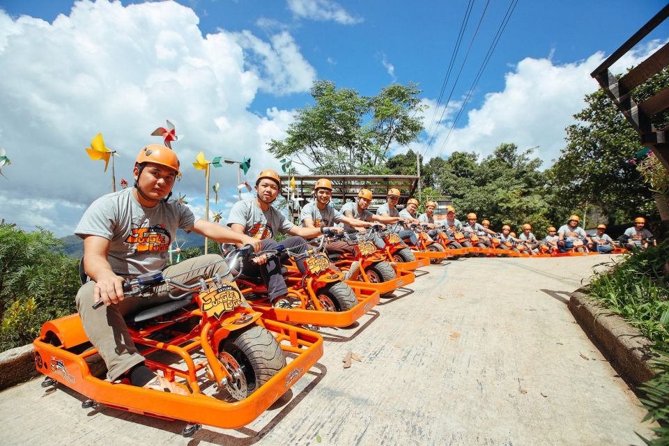 Skyline Jungle Luge Ticket + Lunch With Private Transfer - Thrilling Zipline Experience