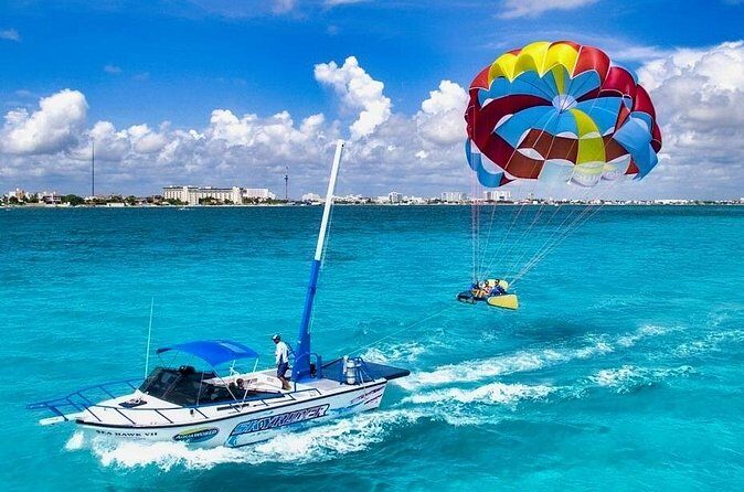 Skyrider Parasailing from Playa Mujeres, Cancún - The Sum Up