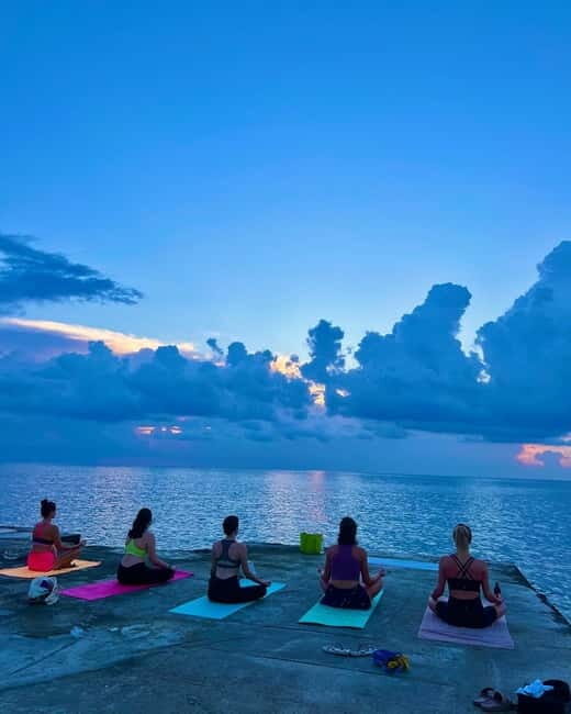 Sliema: Beach Yoga Class with Swimming - An Introduction to the Beach Yoga Experience in Sliema