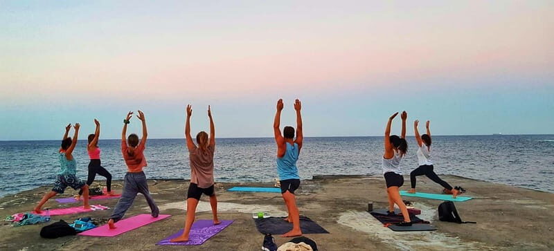 Sliema: Beach Yoga Class with Swimming - The Practicalities: Booking, Duration, and What to Bring