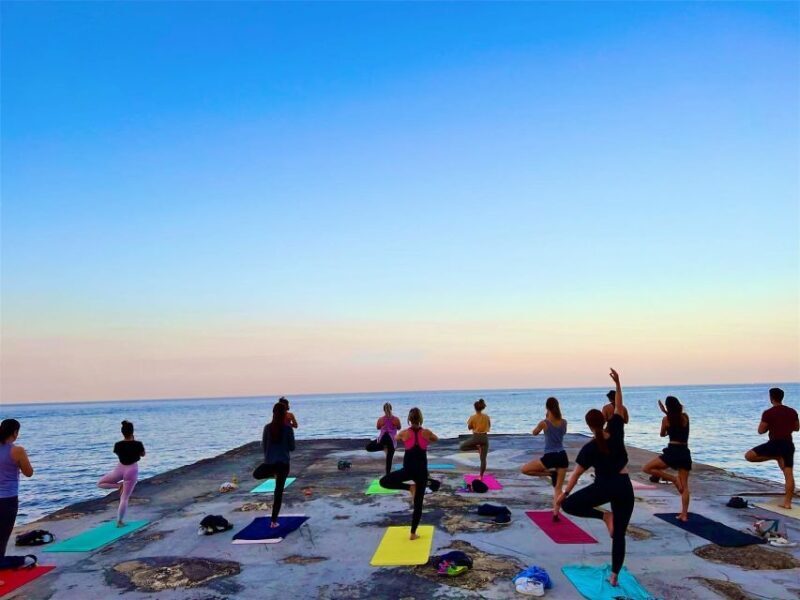 Sliema: Beach Yoga Class with Swimming - Key Points