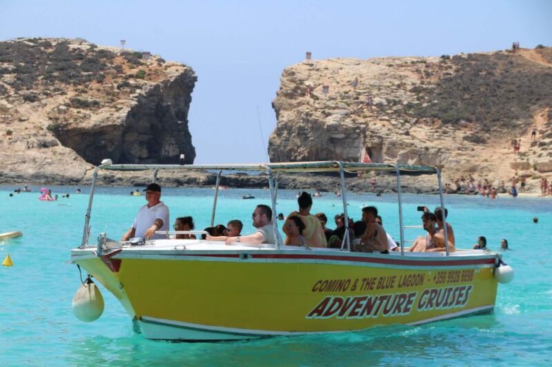 Sliema: Boat Trip to Comino Blue Lagoon, Gozo, and Caves - The Itinerary in Detail