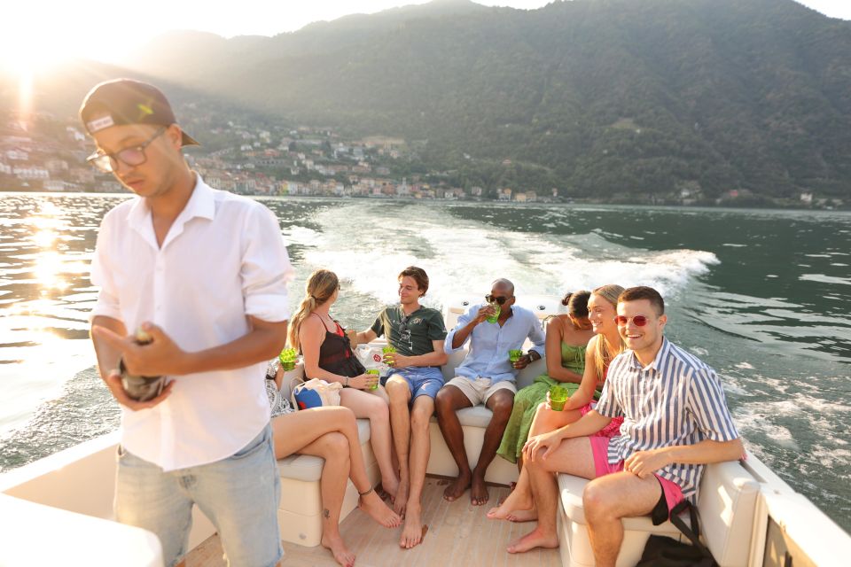 SLS Como Lake: Highlights Boat Tour Open Bar Prosecco - Itinerary