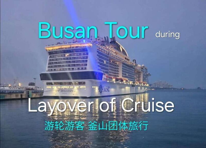 [small group] Busan Tour for Cruise ship passengers. - FAQs