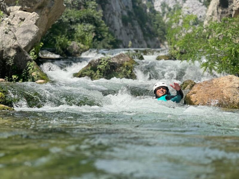 Small Group Canyoning with proffesional guide - Key Points