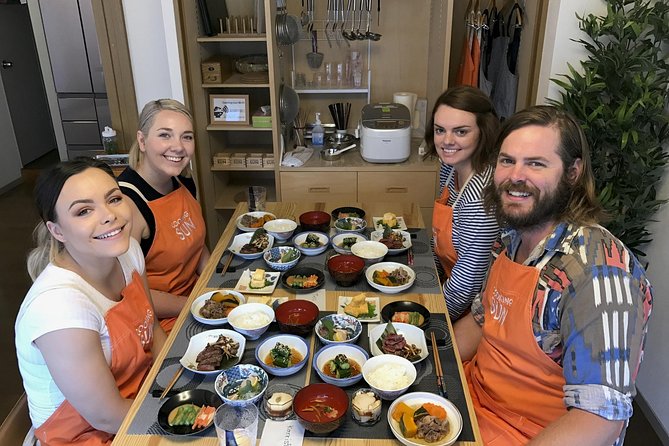 Small-Group Wagyu Beef and 7 Japanese Dishes Tokyo Cooking Class - Booking and Cancellation Policy
