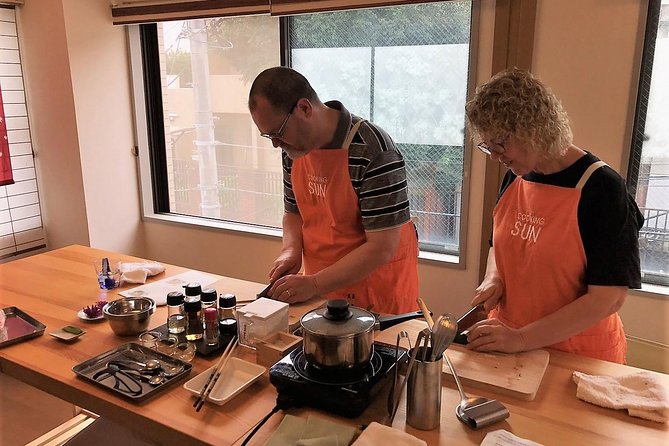 Small-Group Wagyu Beef and 7 Japanese Dishes Tokyo Cooking Class - Preparing for the Class