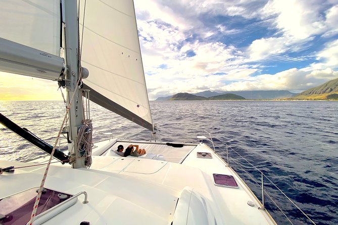 Small Group Yacht Sunset Cruise From Oahu - Dining on Board