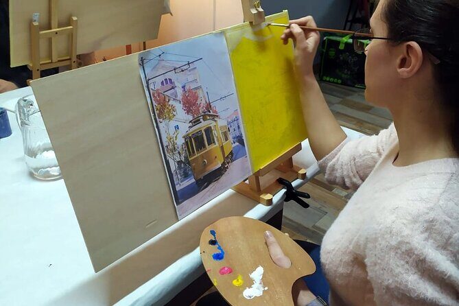 Small Painting Group with a Local Artist in Porto - The Sum Up