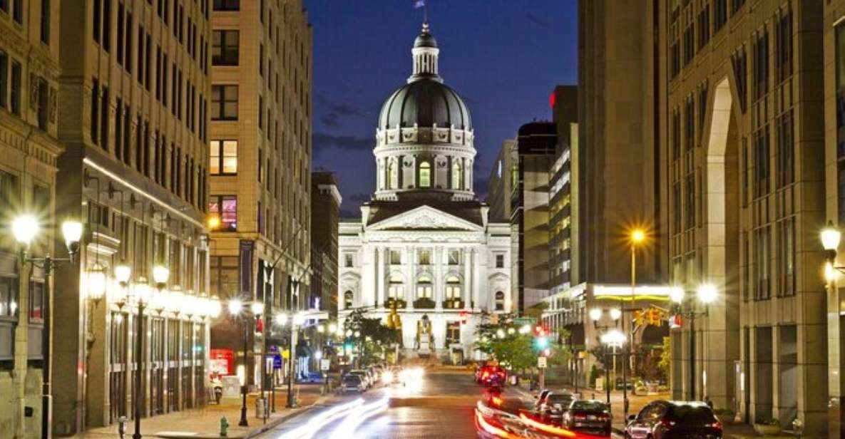 Smartphone-Guided Walking Tour of Downtown Indianapolis - Key Points
