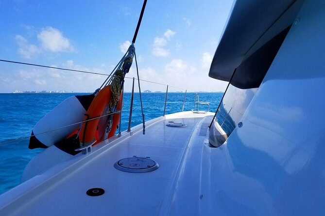 Snorkel adventure to Isla Mujeres by Catamaran. Open Bar and buffet included. - The Catch: Potential Drawbacks