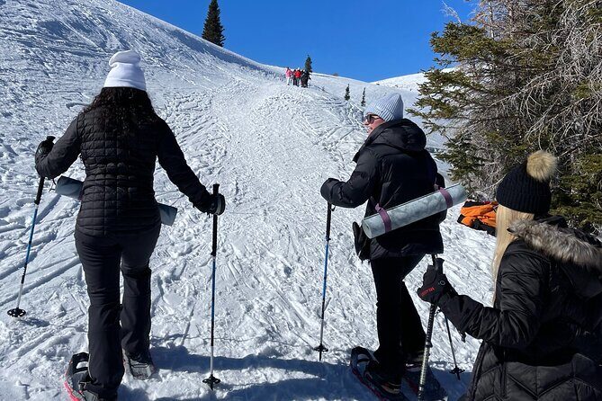 Snowga - Snowshoe and Yoga in Park City's Winter Wonderland - How the Tour is Structured