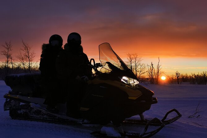 Snowmobile Safari to Lapland Viewpoint & Visit Reindeer - Northern Lights Lodge