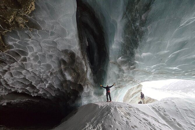 Snowshoe Hike to Castner Glacier Ice Cave - An Authentic Alaskan Glacier Experience