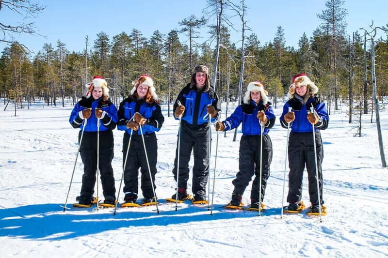 Snowshoe Trip for Ice Fishing in Saariselka - Key Points