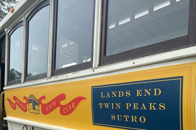 Sonoma Valley Open Air Wine Trolley Tour - Whats Included