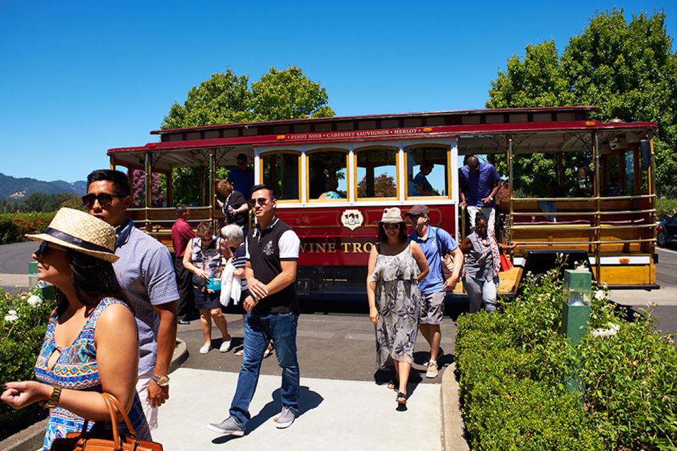 Sonoma Valley: Wine Trolley Tasting Tour With Lunch - Scenic Trolley Tour Highlights