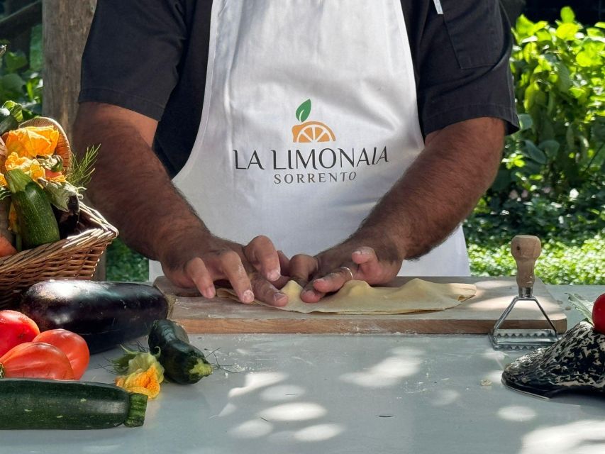Sorrento: Authentic Italian Cooking Class in a Citrus Grove - Small Group Experience With English Instructor