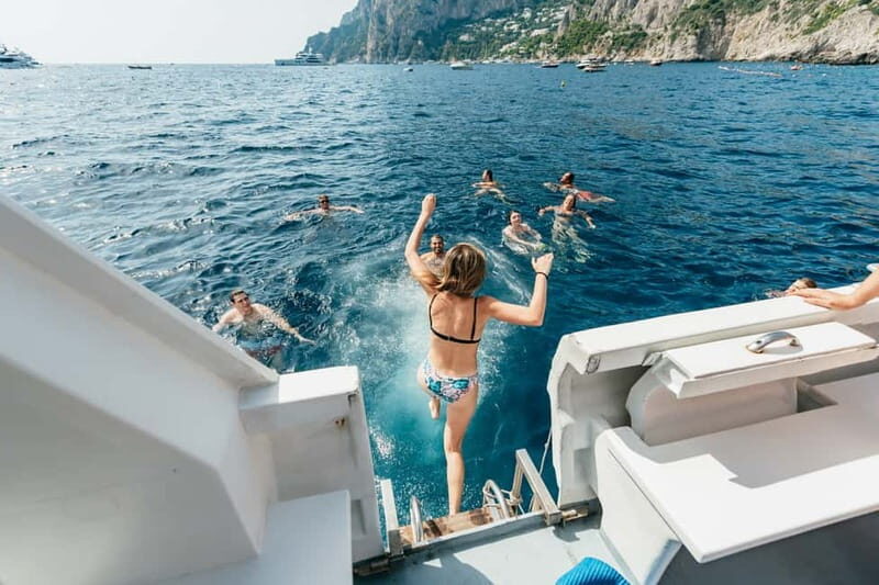 Sorrento: Coast and Capri Boat Trip with Limoncello Tasting - Key Points