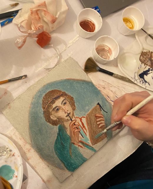 Sorrento Coast: Fresco Painting & Aperitivo With Sea View - Fresco Painting Workshop