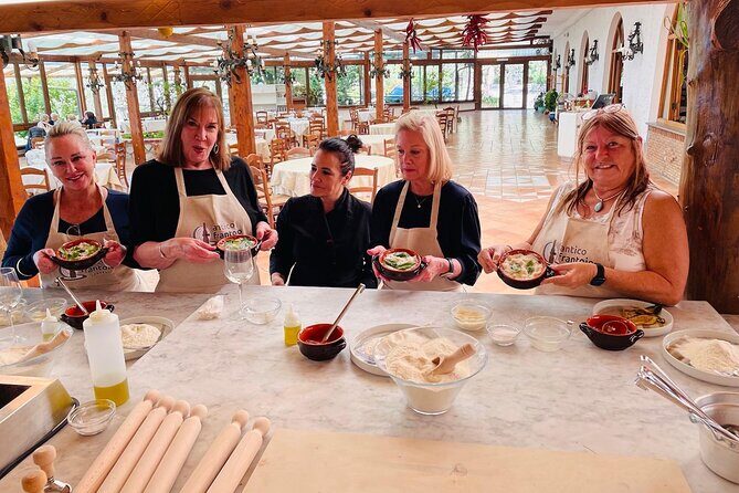 Sorrento Cooking School Cook as Locals with seaview Hands on 100% - Key Points