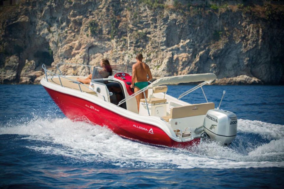 Sorrento: Full-Day Amalfi Coast, Amalfi & Positano Boat Tour - Activity Description