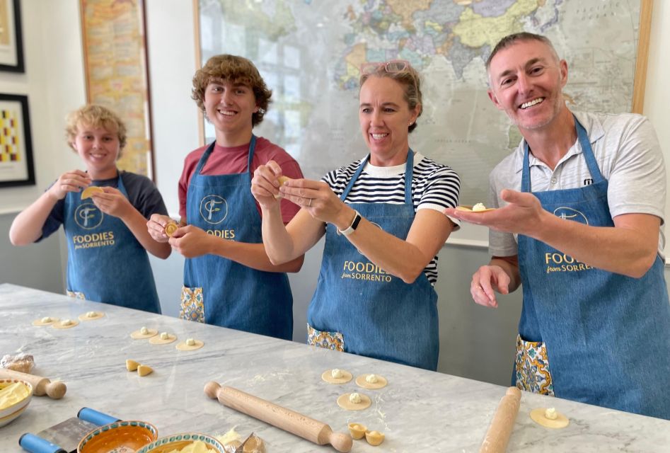 Sorrento: Pasta Masterclass With a Meal and Wine - Savory Meal and Wine