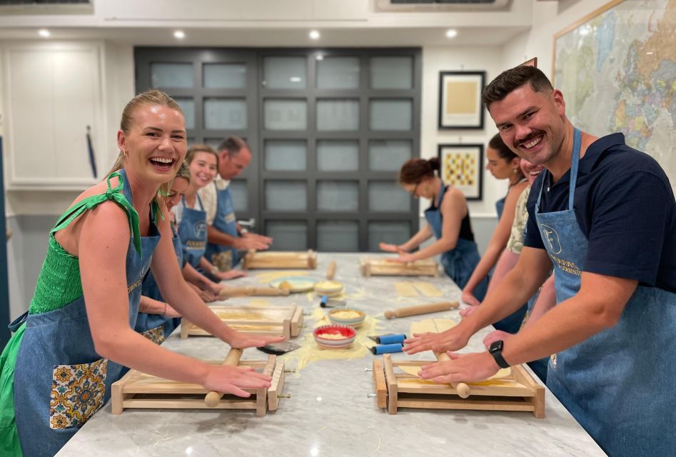 Sorrento: Pasta Masterclass With a Meal and Wine - Included in the Experience