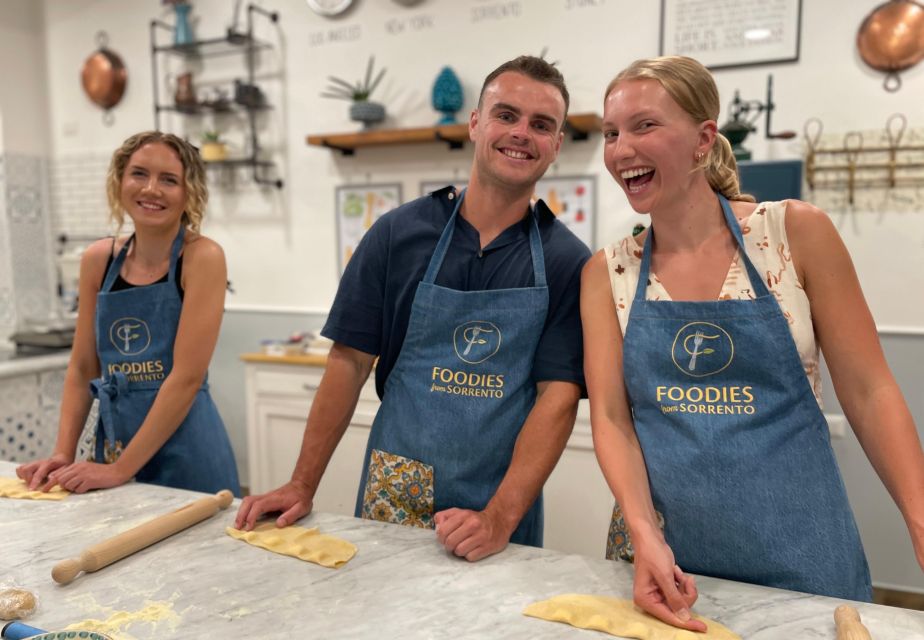Sorrento: Pasta Masterclass With a Meal and Wine - Exclusions and Accessibility