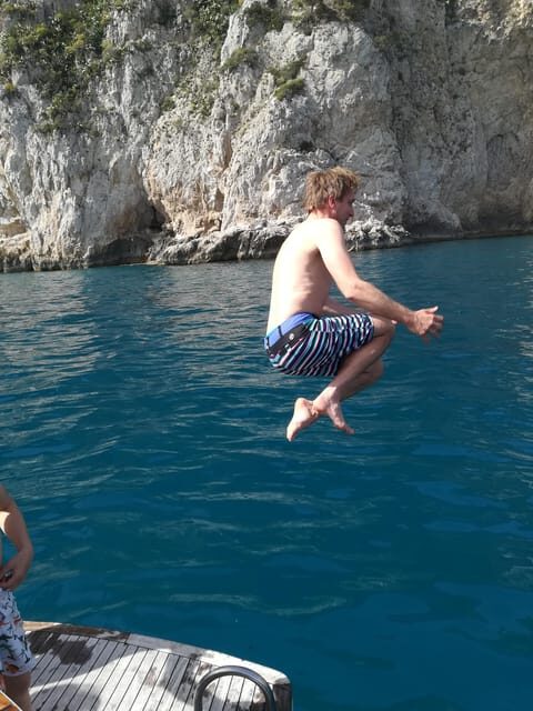 Sorrento: Shared Capri Boat Tour with Snorkeling and fun! - Key Points
