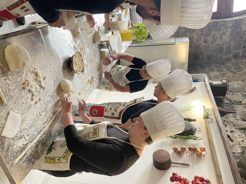 Sorrento: Shared Cooking Class & Fresh Garden Ingredients - Inclusions in the Experience