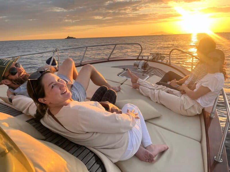 Sorrento Sunset Cruise with Aperitif on Board - Optional Swimming & Scenic Return
