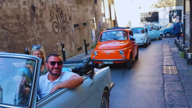 Sorrento: Vintage Car Tour of the Sorrento Peninsula - Transportation and Group Size