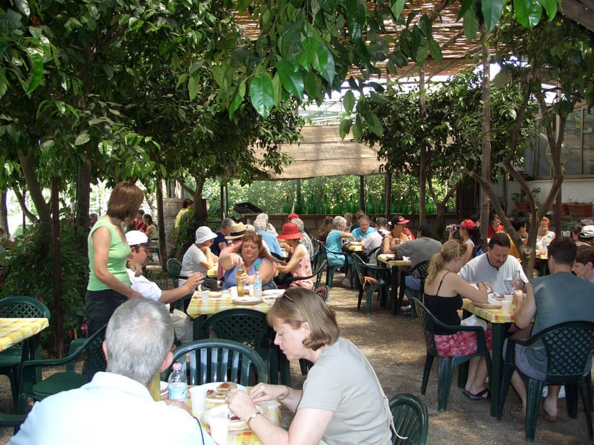 Sorrento: Walking Tour in Lemon Garden W/ Food Tasting - Tasting the Local Delicacies