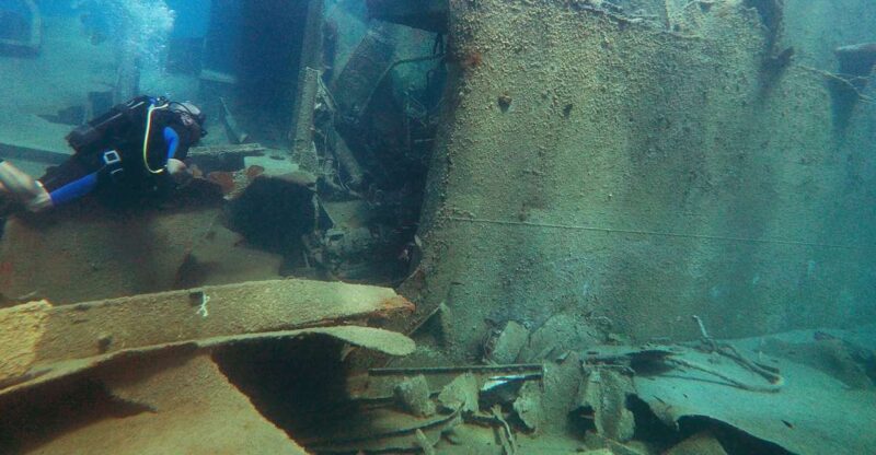 South Crete: Byron Shipwreck Dive With an Instructor - History of the Byron I Shipwreck