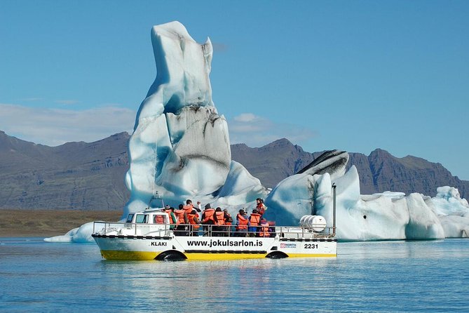 South Iceland and Glacier Lagoon: Jökulsárlón With Boat Tour - Waterfalls