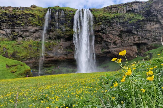 South Iceland, Glacier and Black Sand Beach Small Group Tour - Skógafoss: Power and Perspective