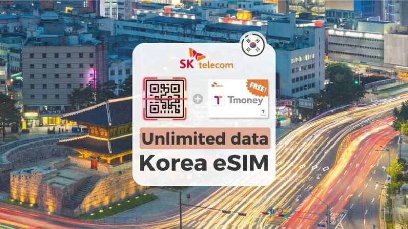 South Korea: Unlimited Data and Voice eSIM - The Sum Up