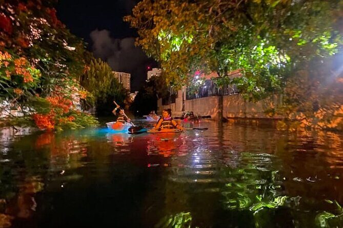 South Miami Beach Night Clear Kayaking Glow Tour - The Itinerary and What to Expect