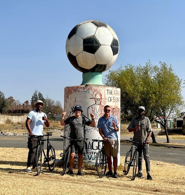 Soweto: Cycling Excursion with lunch - Key Points