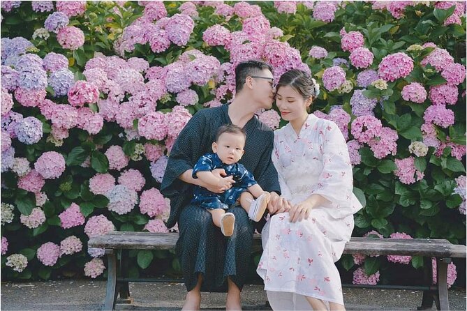 Special Price Couple (2 People) Kimono Commemorative Photo Shoot in Asakusa, Tokyo HANAYAKA Kimono & Yukata Rental Offer - Kimono and Dressing Service