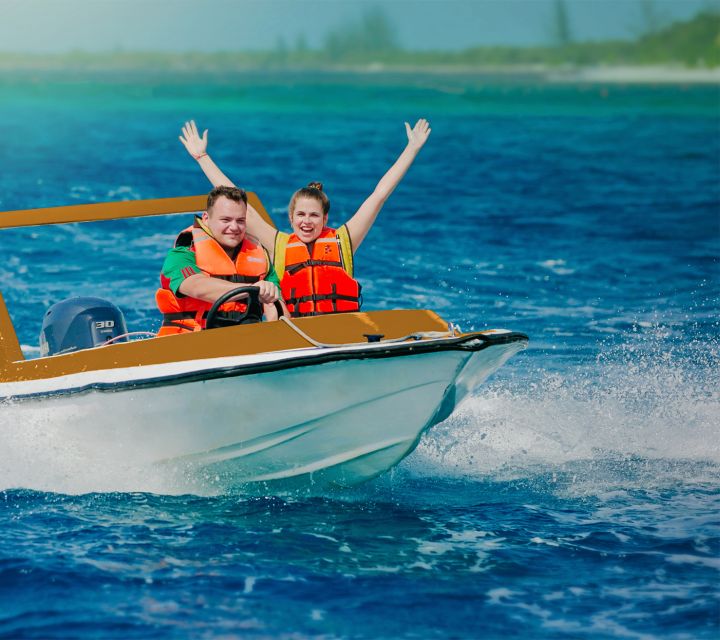 Speed Boat, Snorkel and Beach - Exhilarating Speed Boat Ride