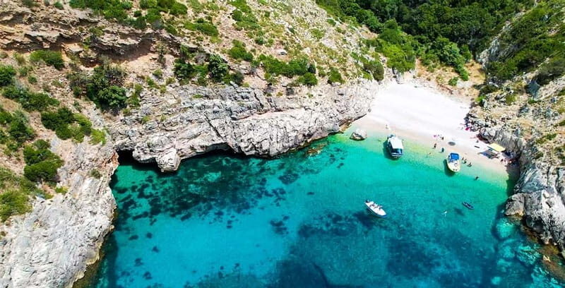 Speed Boat Trip to Grama Bay - Speed Boat Trip to Grama Bay — An Albanian Coastal Adventure