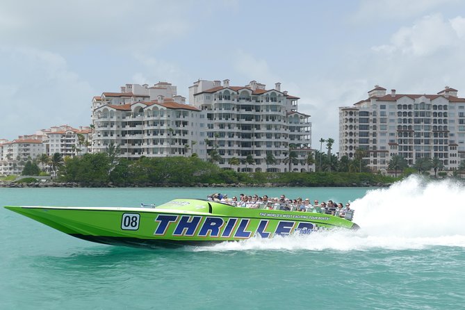 Speedboat Sightseeing Tour of Miami - Additional Tour Details